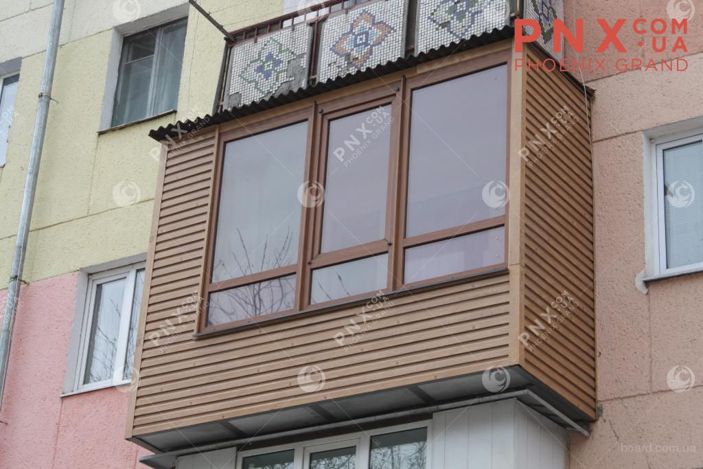 Расширение балкона по полу