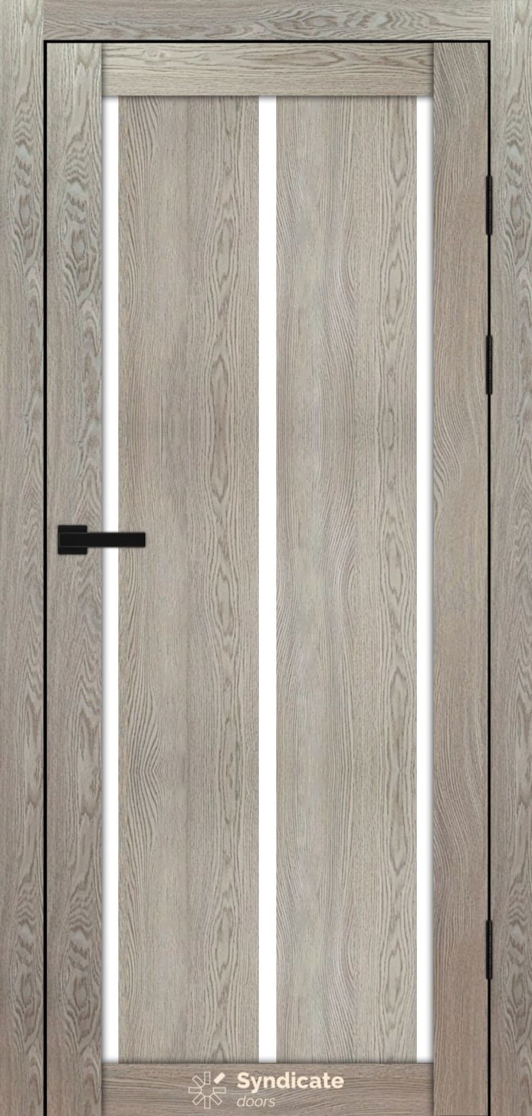 Міжкімнатні двері Syndicate Doors (40 мм)  PVC SD-127 Дуб натуральний Сатин