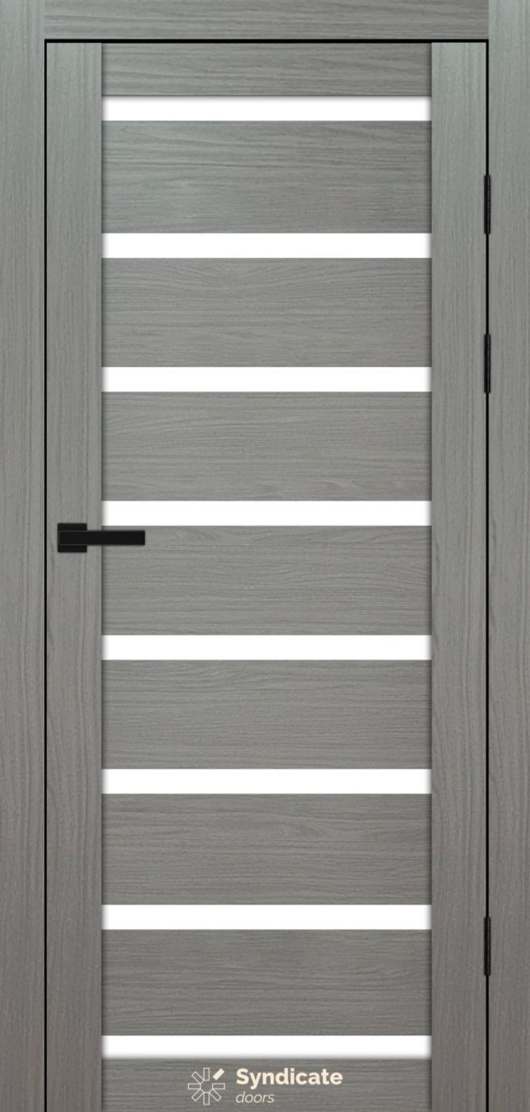 Міжкімнатні двері Syndicate Doors (40 мм)  PVC SD-103 Венге модерна Сатин