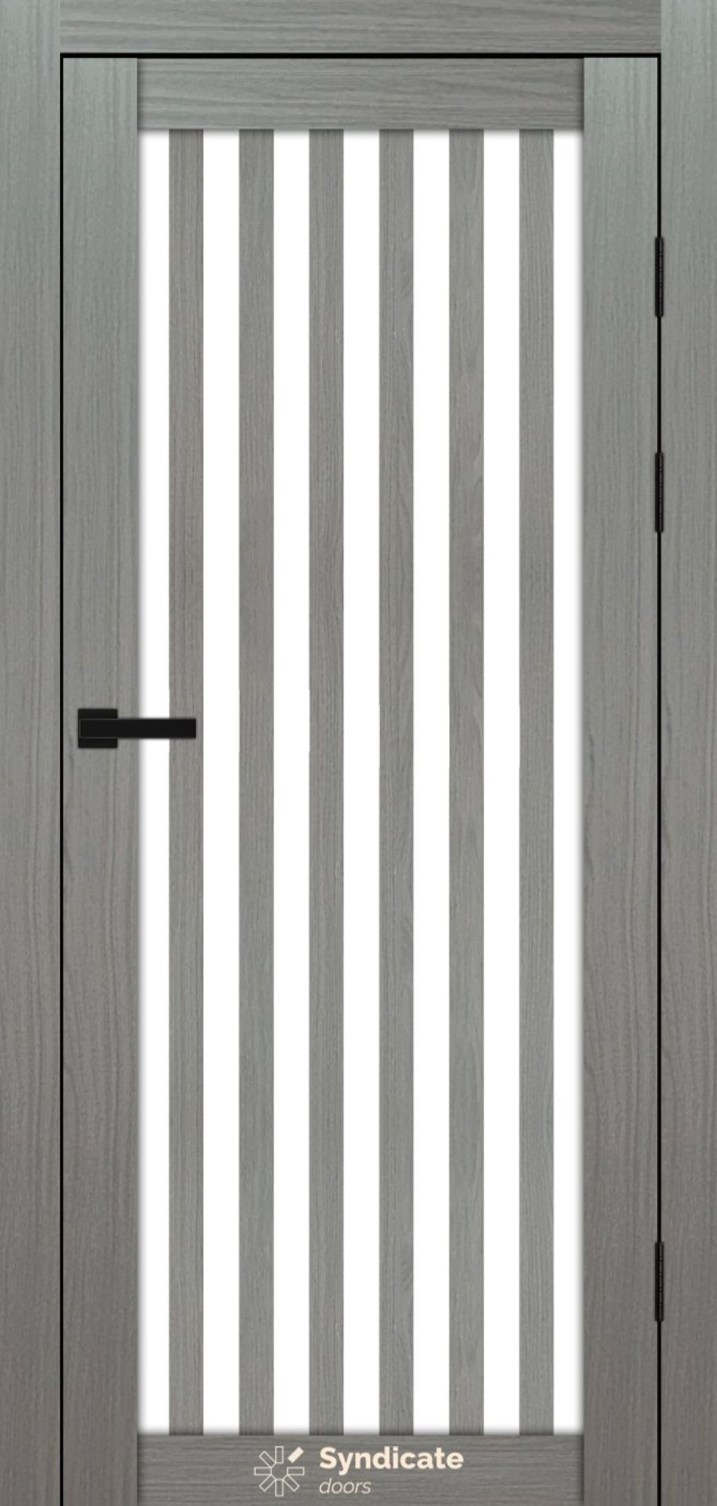 Міжкімнатні двері Syndicate Doors (40 мм)  PVC SD-125 Венге модерна Сатин