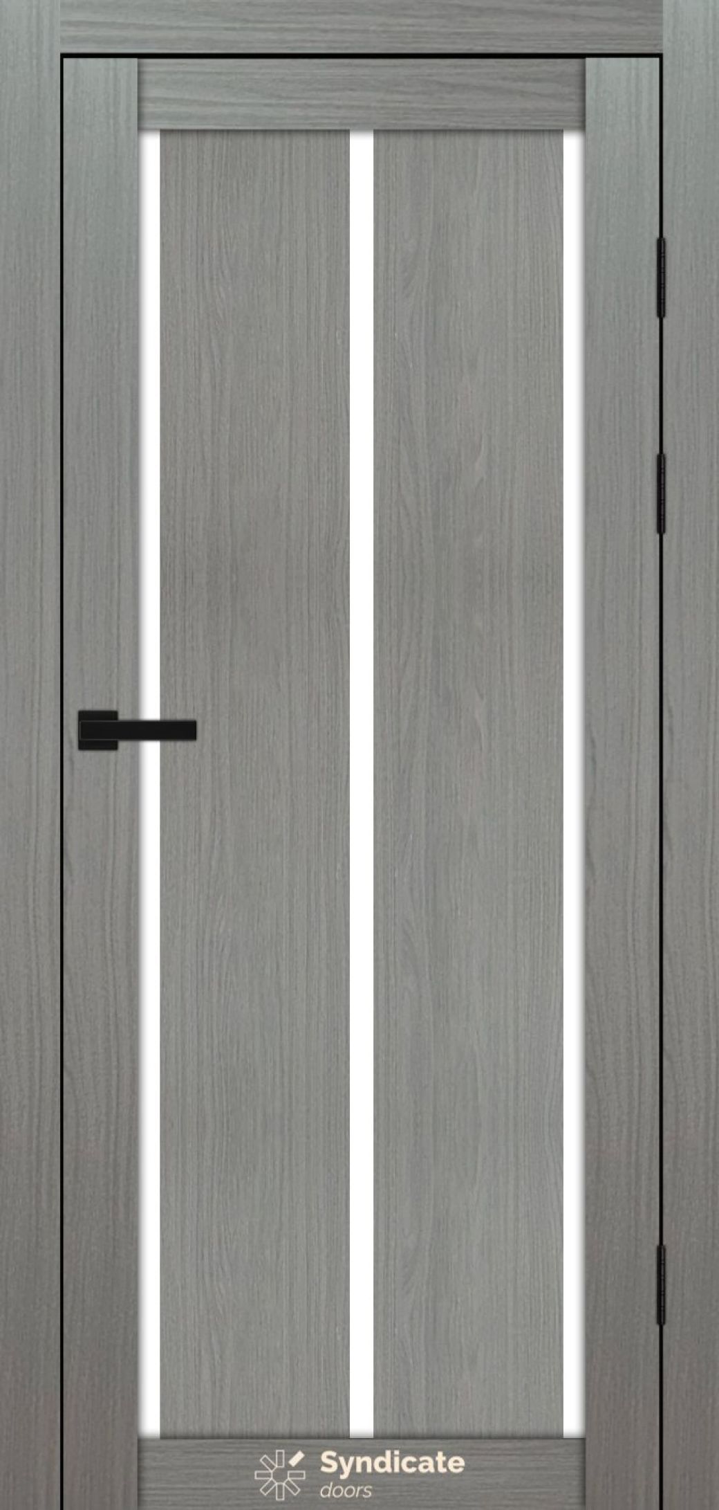 Міжкімнатні двері Syndicate Doors (40 мм)  PVC SD-127 Венге модерна Сатин