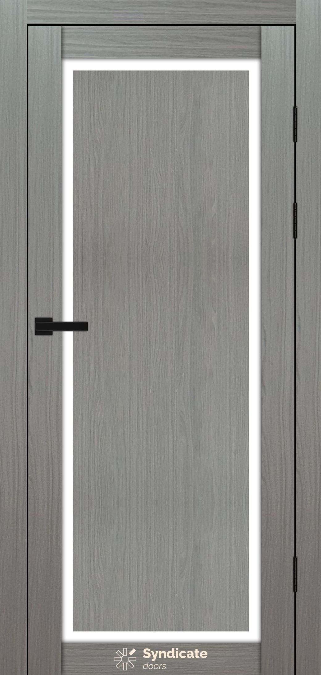 Міжкімнатні двері Syndicate Doors (40 мм)  PVC SD-113 Венге модерна Сатин