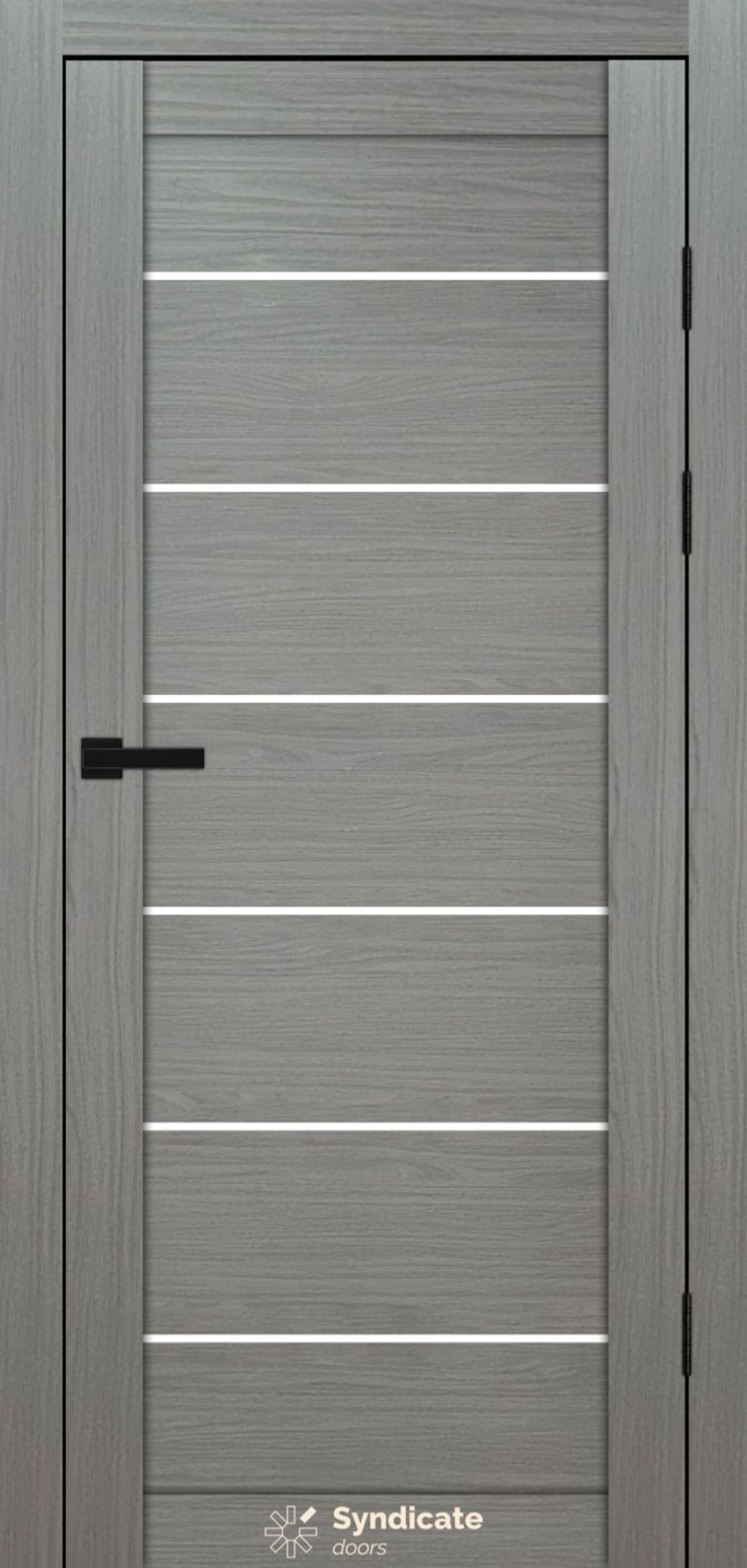 Міжкімнатні двері Syndicate Doors (40 мм)  PVC SD-108 Венге модерна Сатин