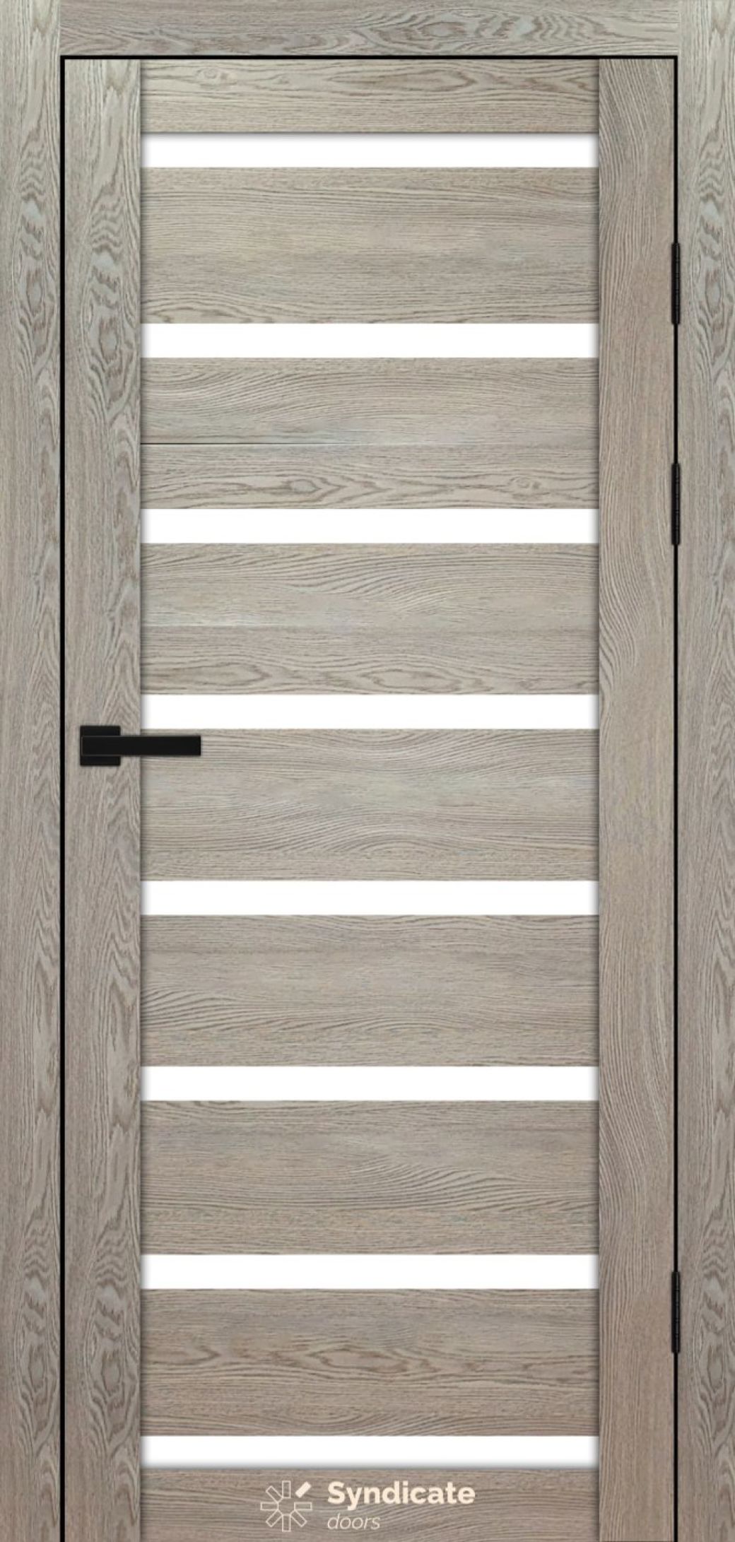 Міжкімнатні двері Syndicate Doors (40 мм)  PVC SD-103 Дуб натуральний Сатин