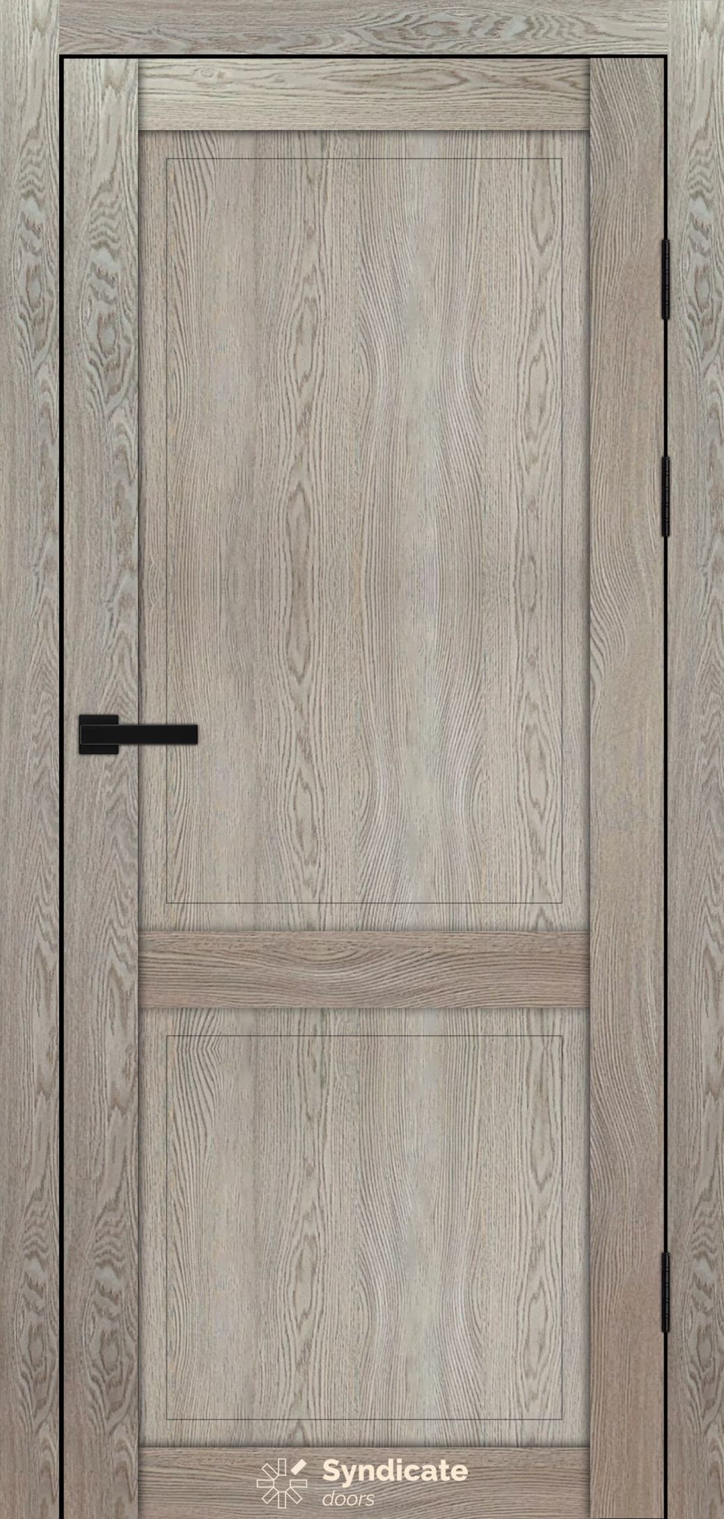 Міжкімнатні двері Syndicate Doors (40 мм)  PVC SD-132 Дуб натуральний Глухе