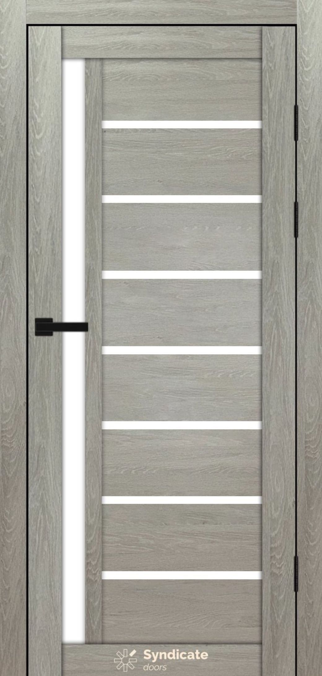 Міжкімнатні двері Syndicate Doors (40 мм)  PVC SD-101 Дуб ровера Сатин