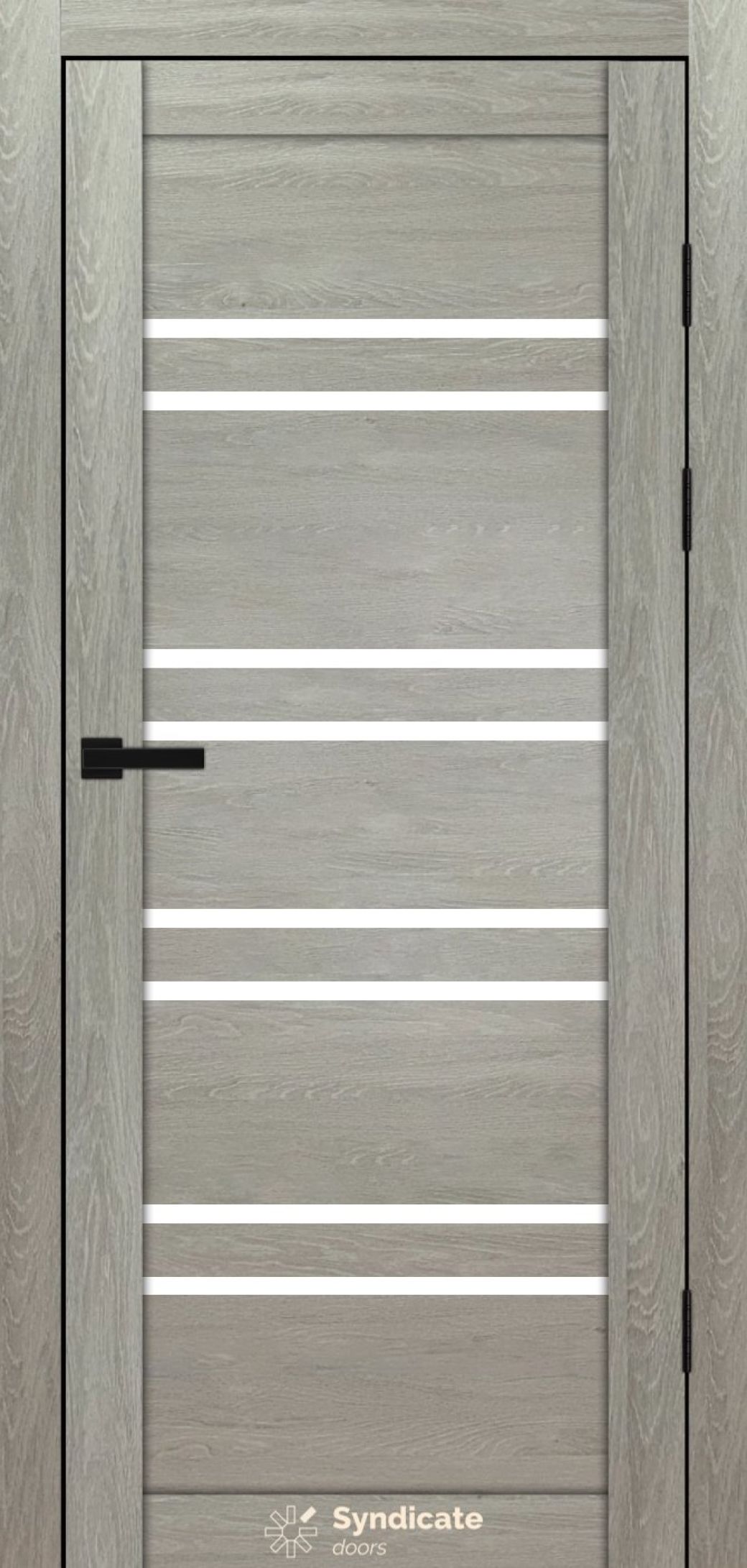 Міжкімнатні двері Syndicate Doors (40 мм)  PVC SD-118 Дуб ровера Сатин
