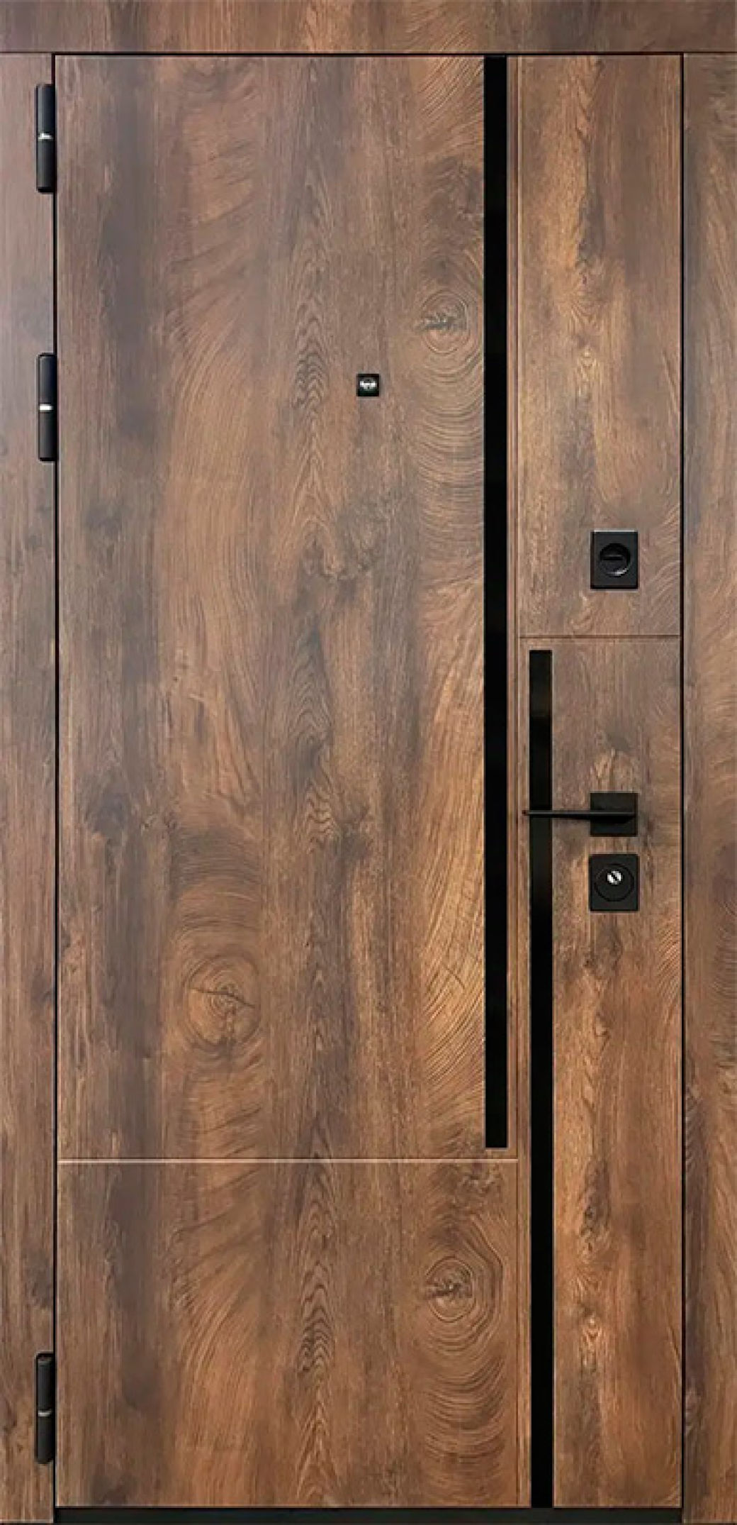 Вхідні двері П-3К-573/00 Q Спил коньячний/спил медовий