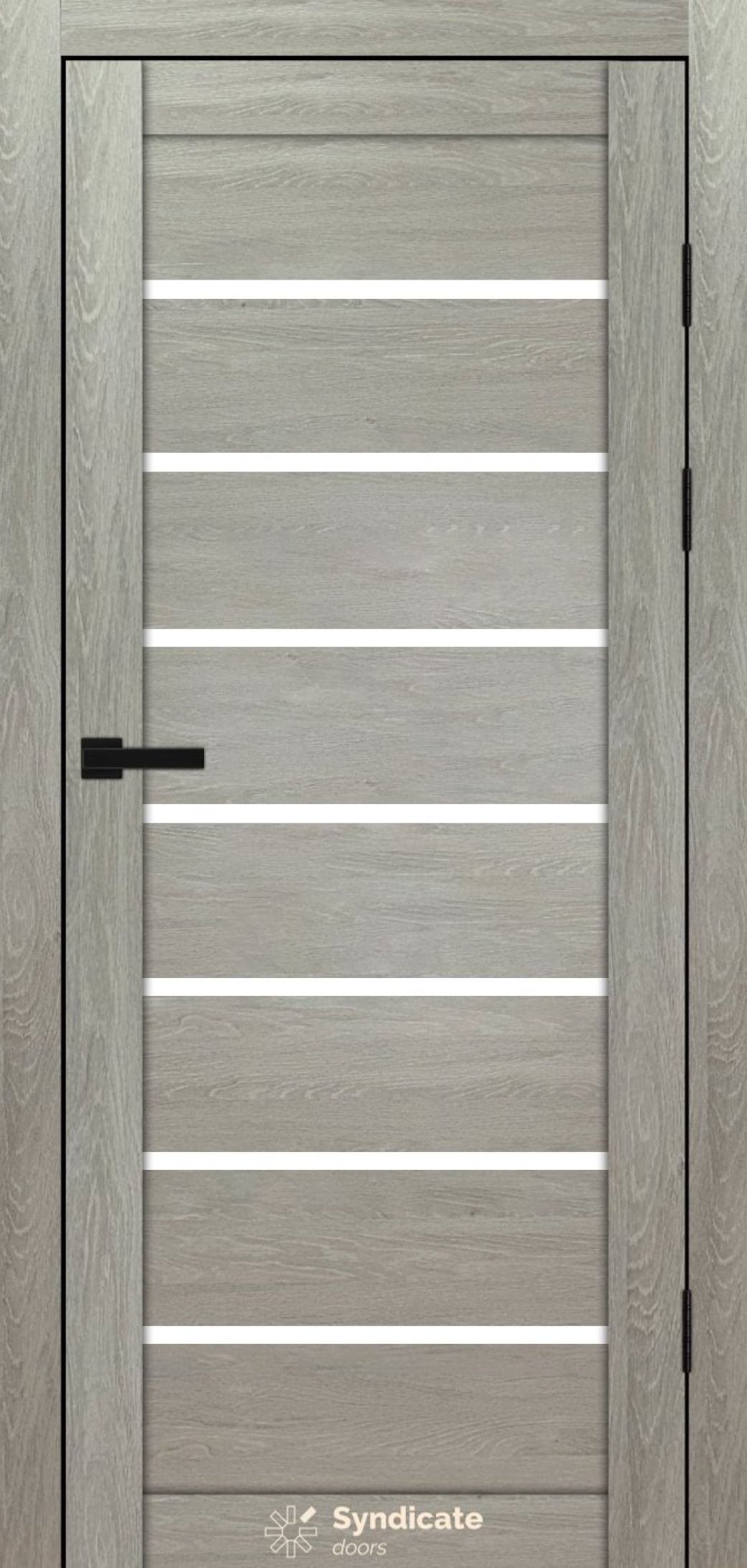 Міжкімнатні двері Syndicate Doors (40 мм)  PVC SD-102 Дуб ровера Сатин