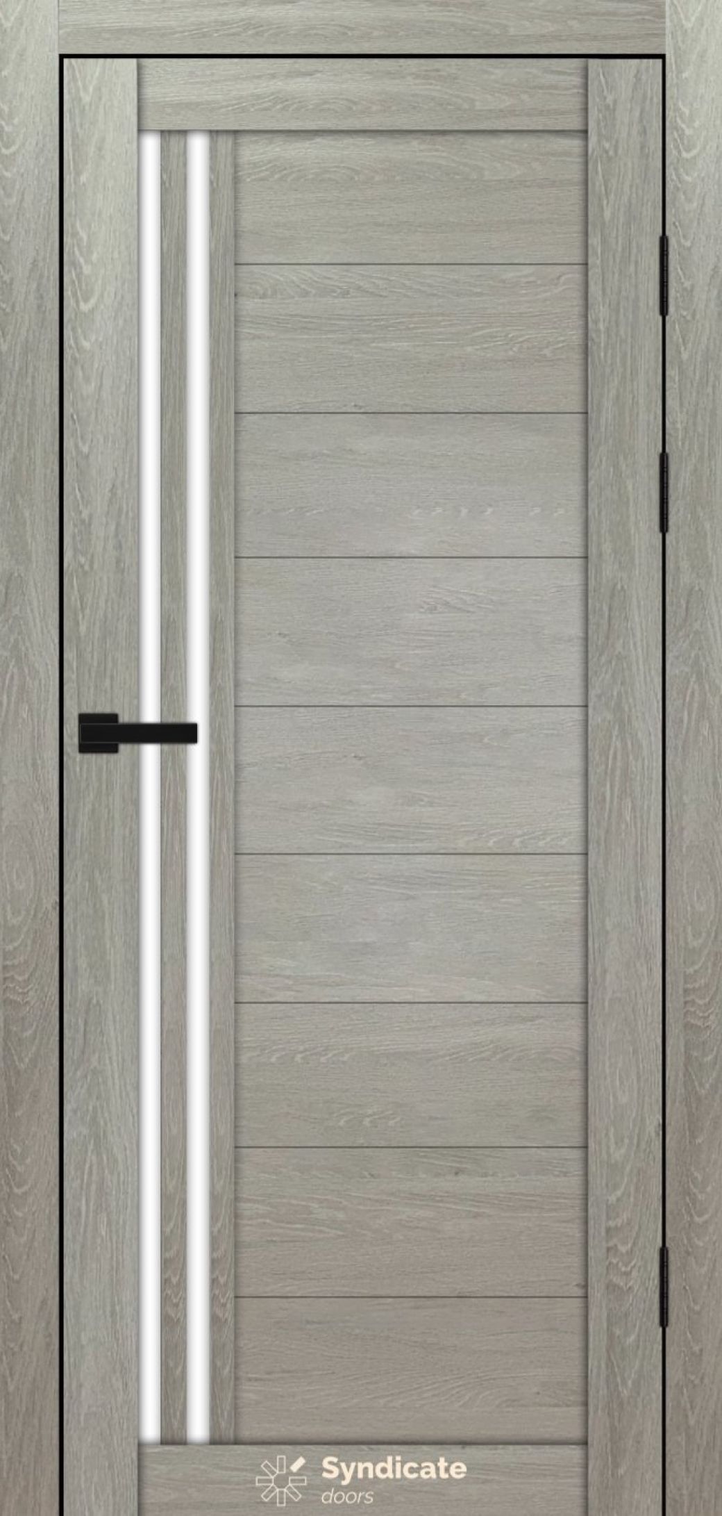 Міжкімнатні двері Syndicate Doors (40 мм)  PVC SD-135 Дуб ровера Сатин