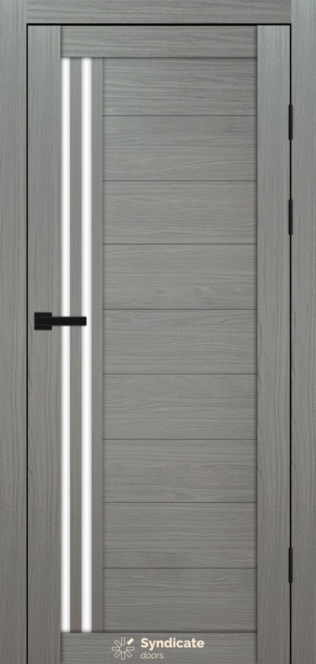 Міжкімнатні двері Syndicate Doors (40 мм)  PVC SD-135 Венге модерна Сатин