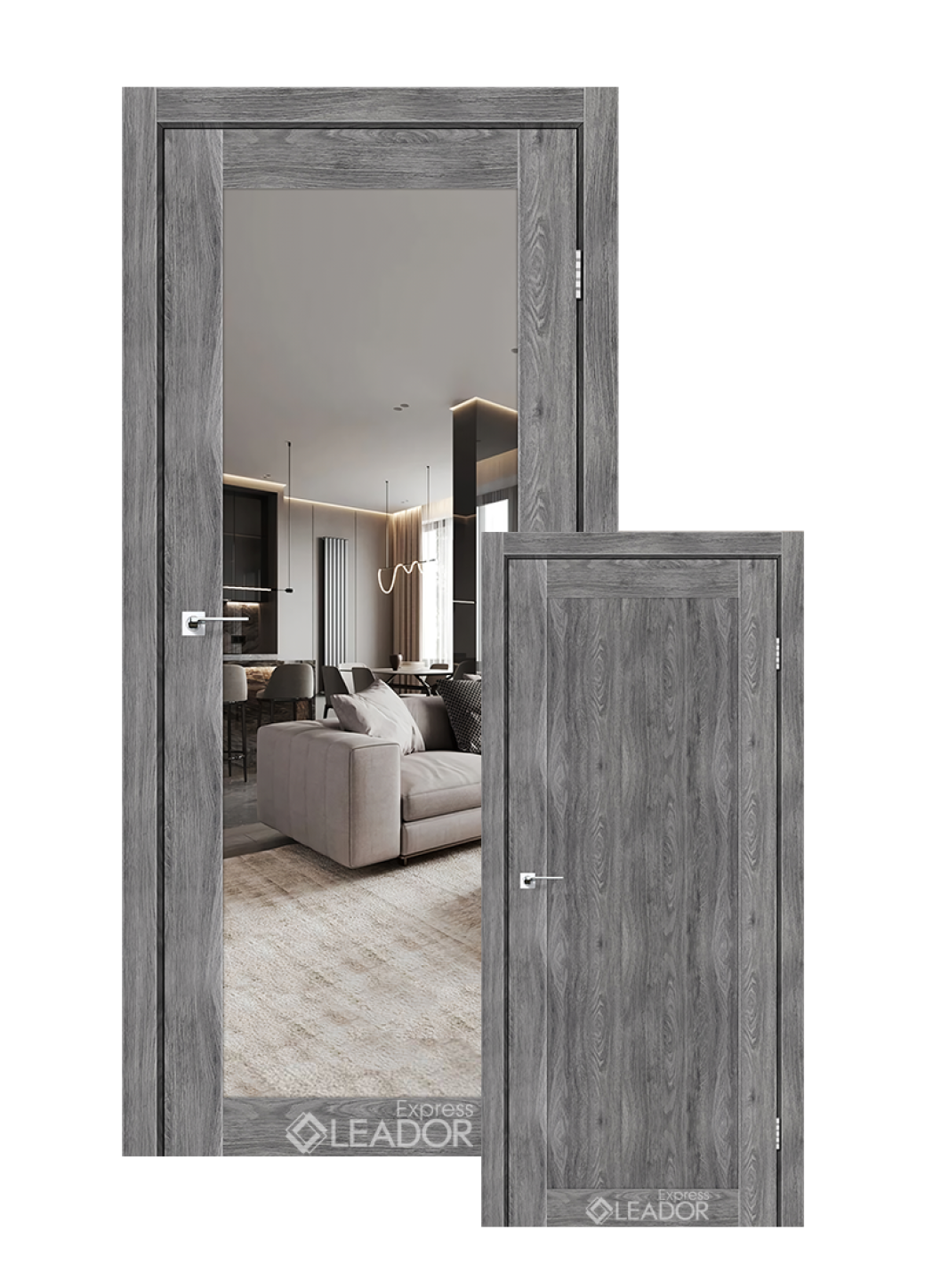 Межкомнатная дверь LEADOR Express Atlantic-06 ( 40 мм)