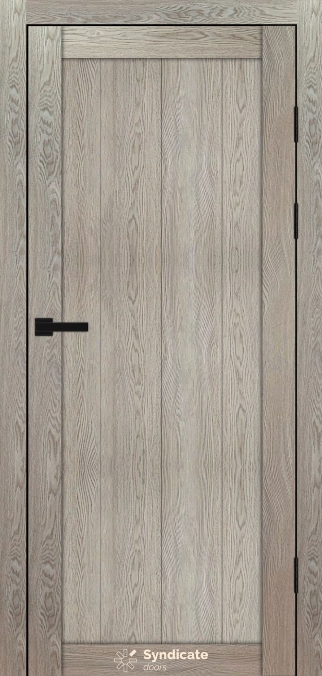 Міжкімнатні двері Syndicate Doors (40 мм)  PVC SD-115 Дуб натуральний Глухе