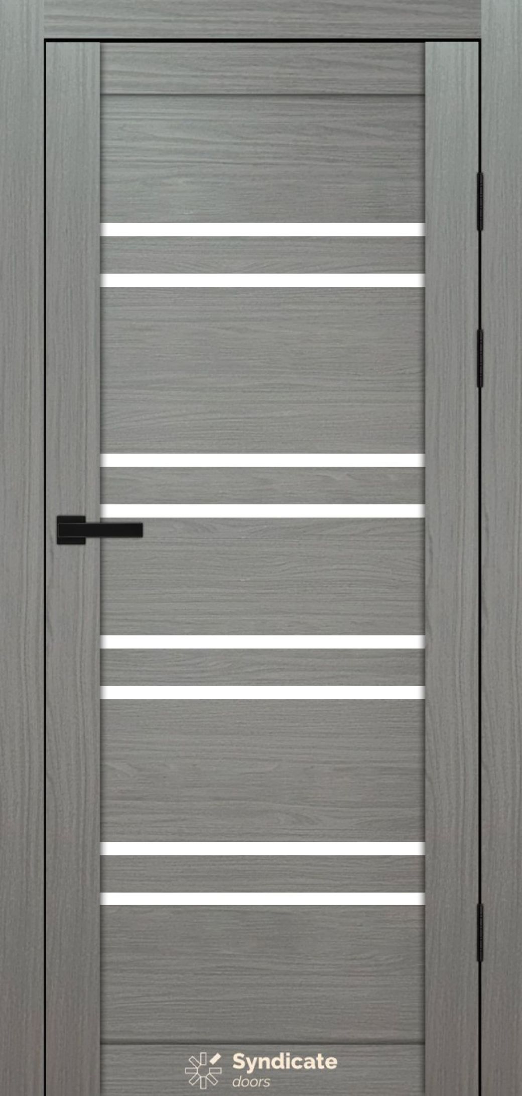 Міжкімнатні двері Syndicate Doors (40 мм)  PVC SD-118 Венге модерна Сатин