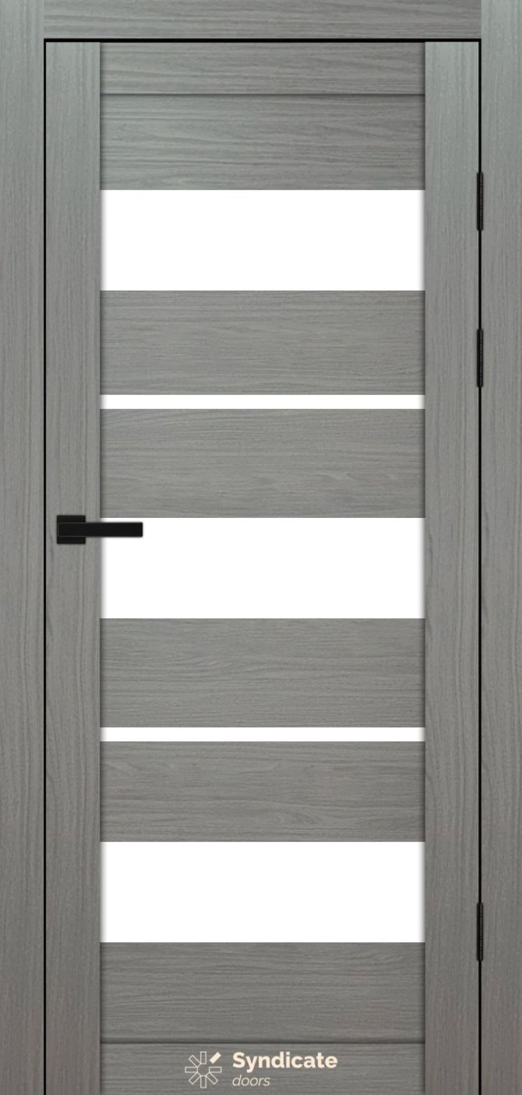Міжкімнатні двері Syndicate Doors (40 мм)  PVC SD-105 Венге модерна Сатин