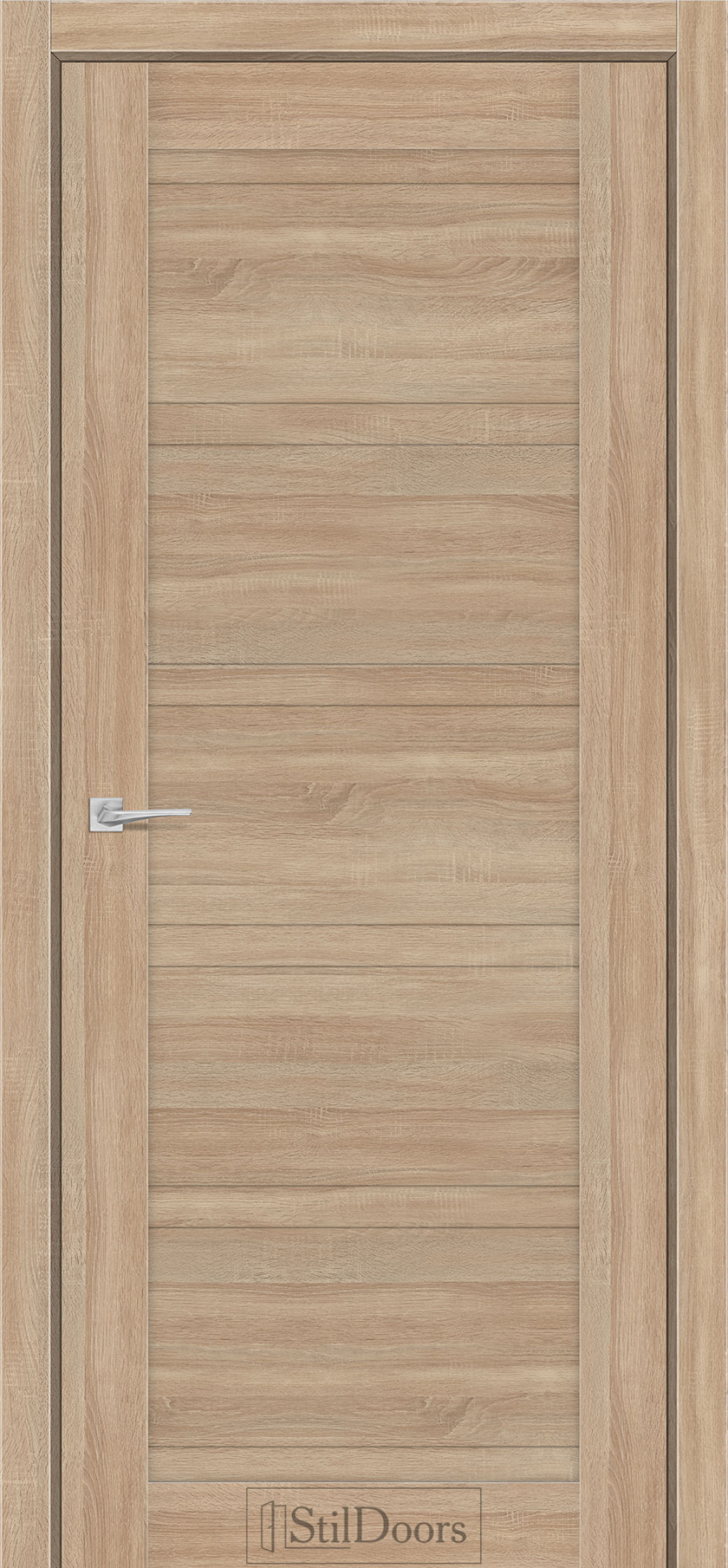 Міжкімнатні Двері StilDoors Romanda (40мм.) Ясен Пісочний Глухе