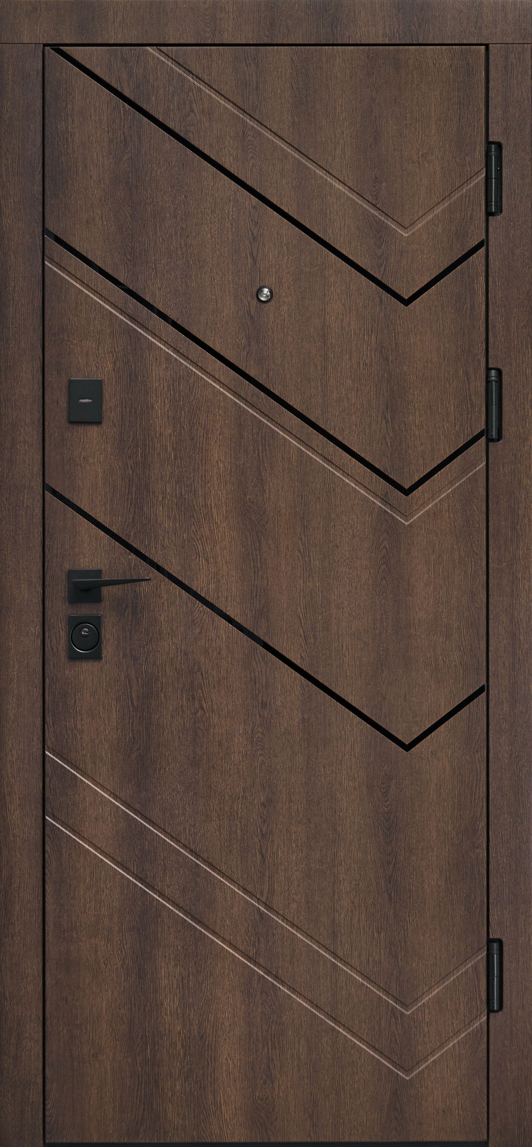Вхідні двері Форт Нокс, колекція "Стандарт", Дрімвуд темний/полотно Норд антискрейч