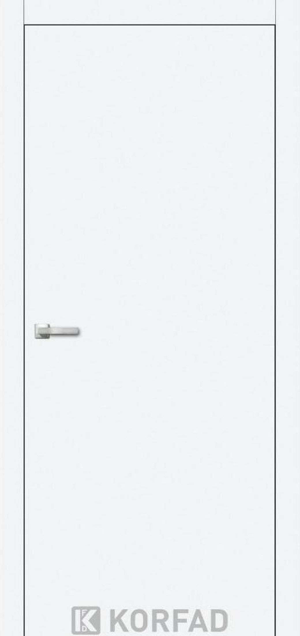 Міжкімнатні двері  Korfad біла емаль