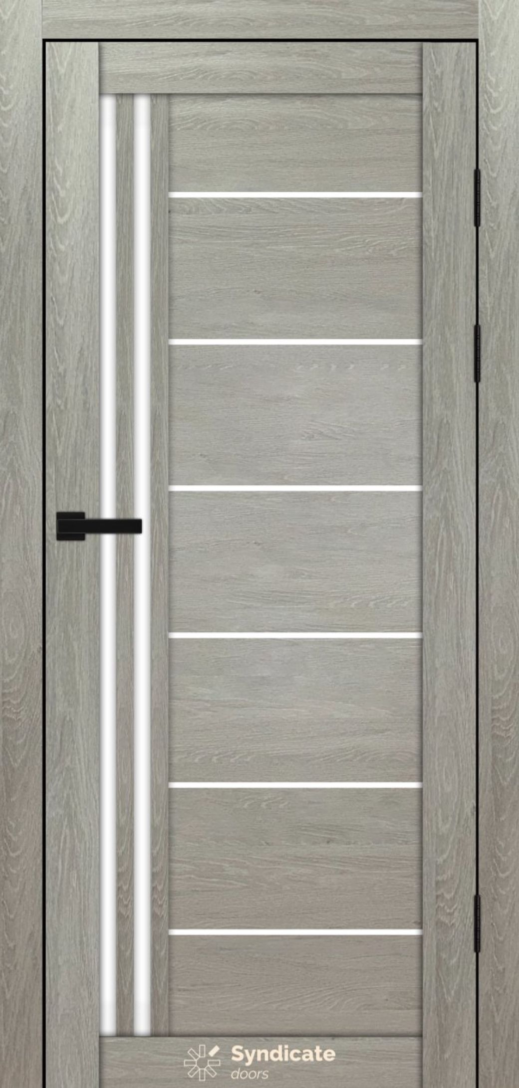 Міжкімнатні двері Syndicate Doors (40 мм)  PVC SD-114 Дуб ровера Сатин