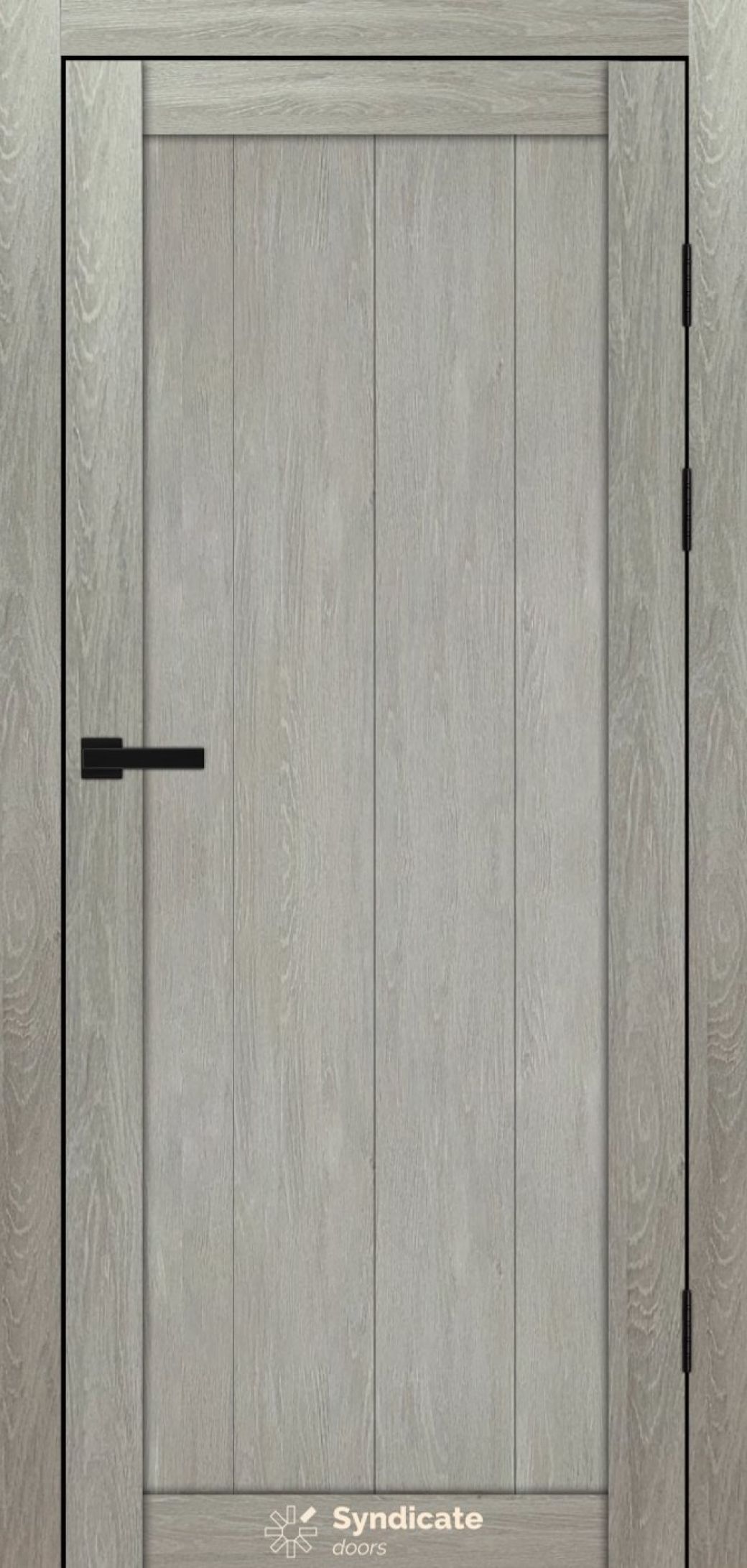 Міжкімнатні двері Syndicate Doors (40 мм)  PVC SD-115 Дуб ровера Глухе