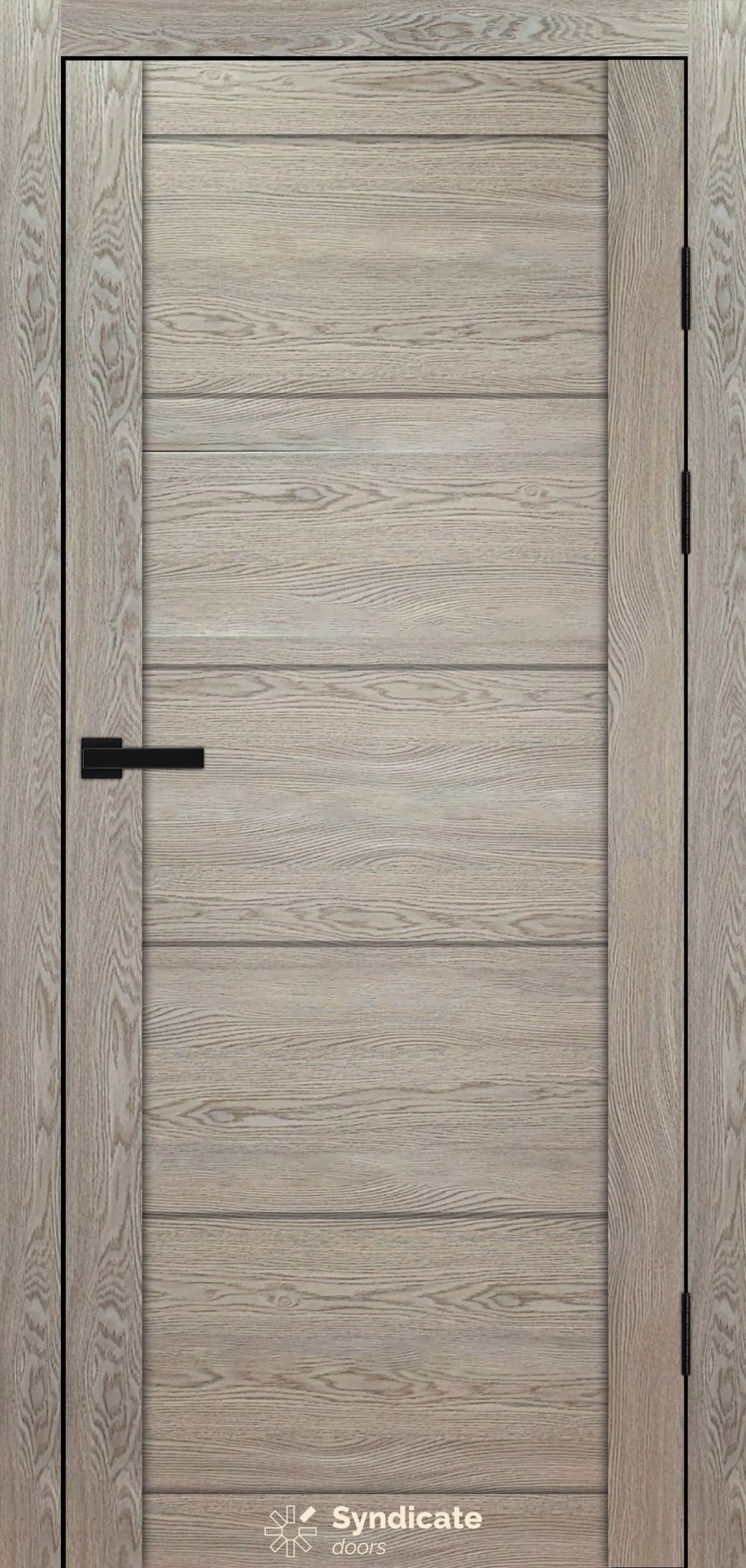 Міжкімнатні двері Syndicate Doors (40 мм)  PVC SD-174 Дуб натуральний Глухе