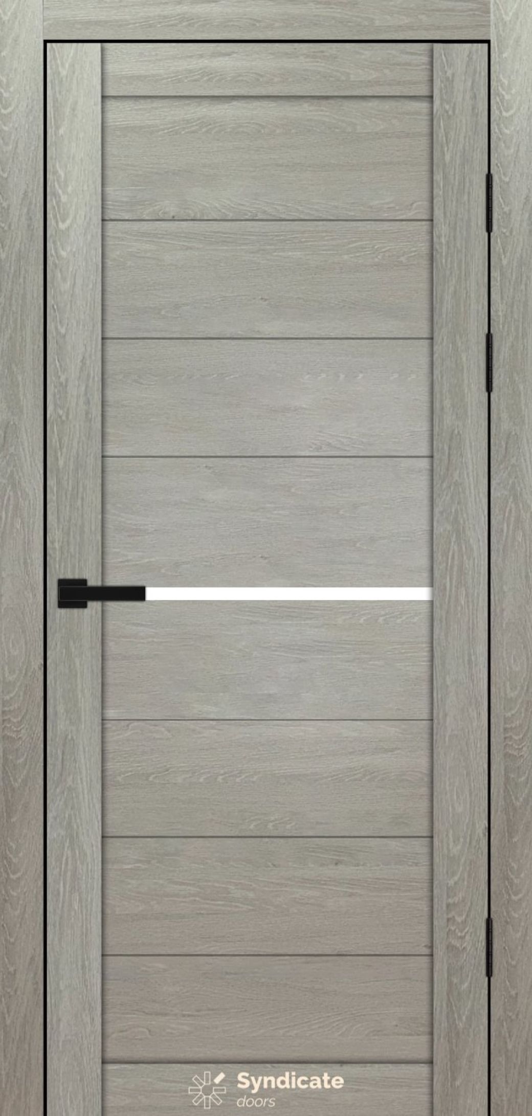 Міжкімнатні двері Syndicate Doors (40 мм)  PVC SD-129 Дуб ровера Сатин