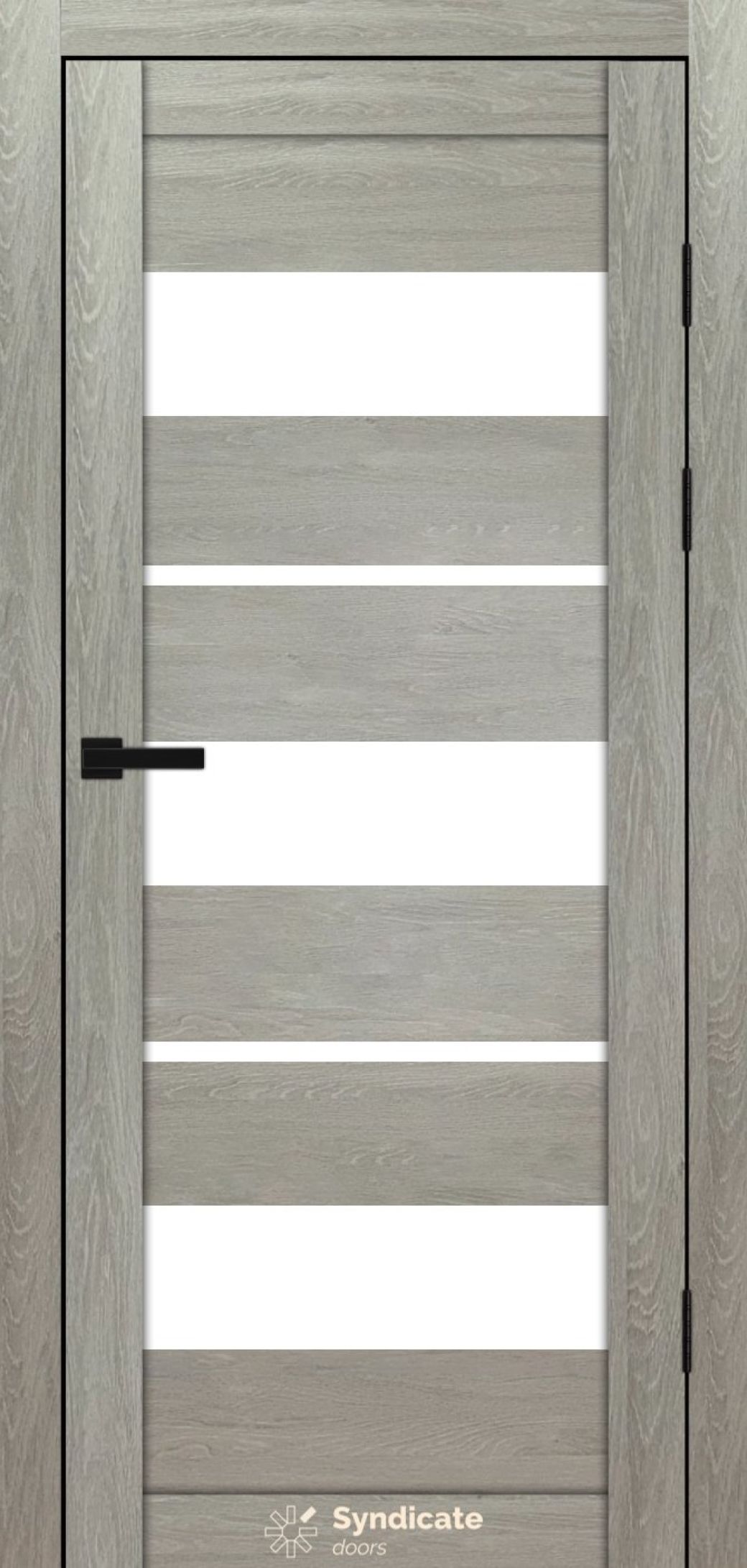 Міжкімнатні двері Syndicate Doors (40 мм)  PVC SD-105 Дуб ровера Сатин