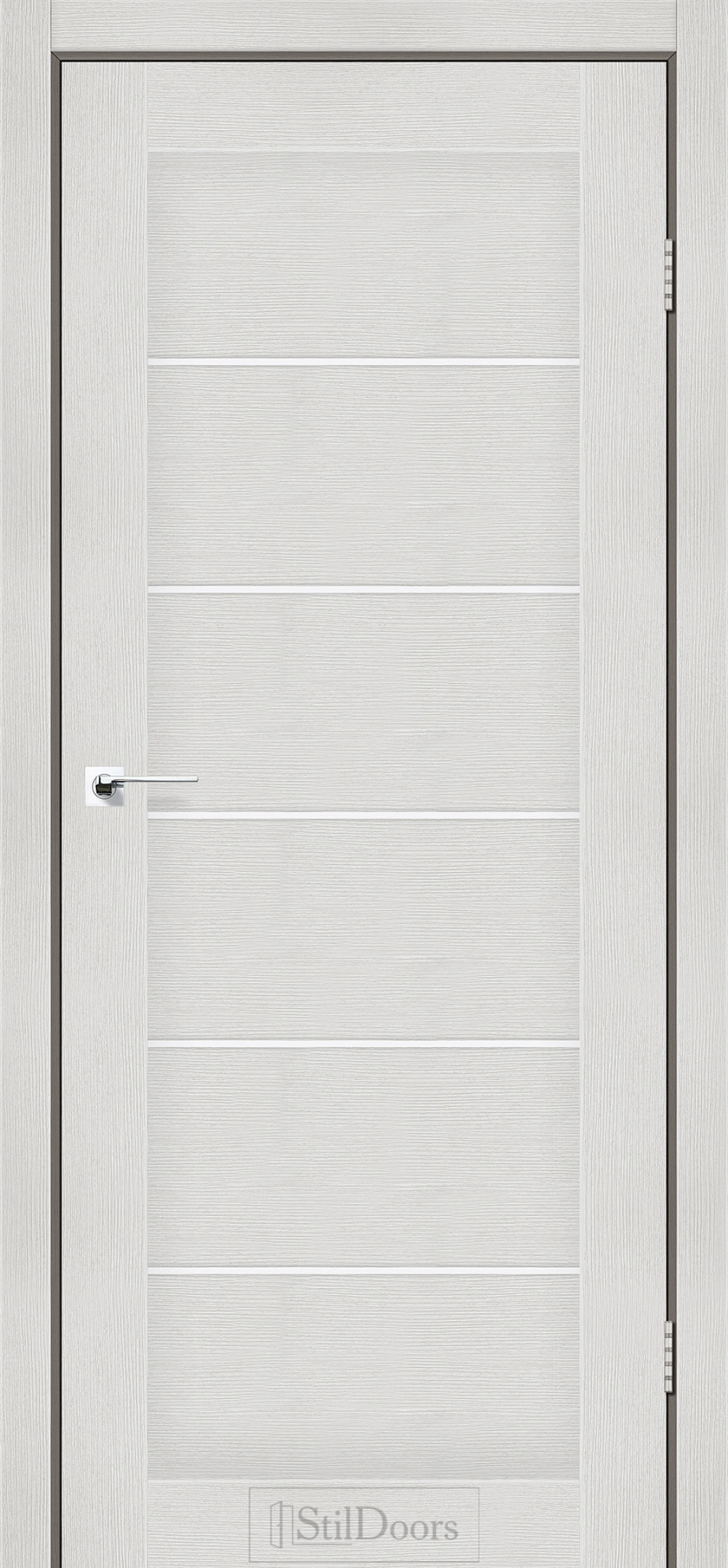Міжкімнатні Двері StilDoors Victoria (40мм.) Світле Дерево Сатин білий