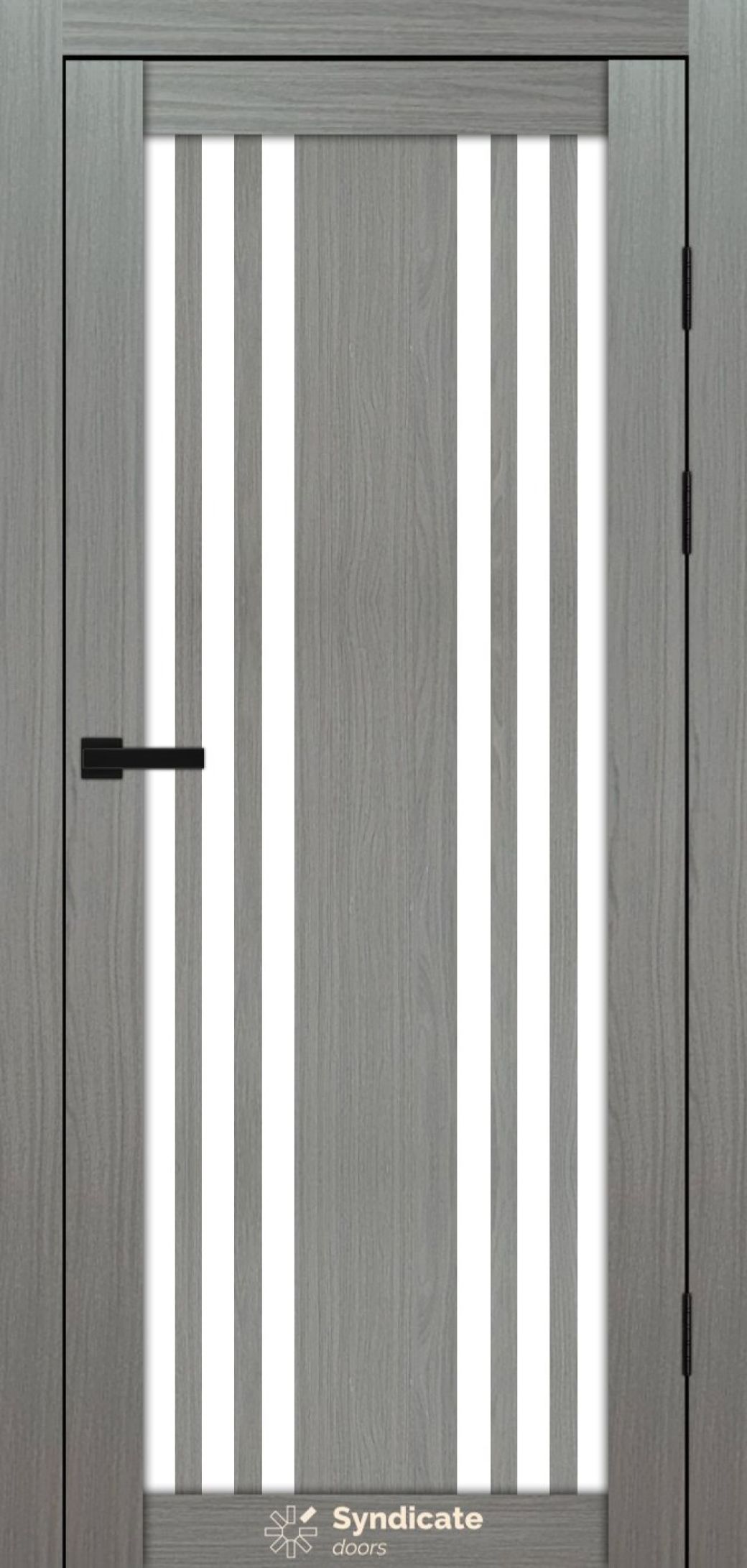 Міжкімнатні двері Syndicate Doors (40 мм)  PVC SD-126 Венге модерна Сатин
