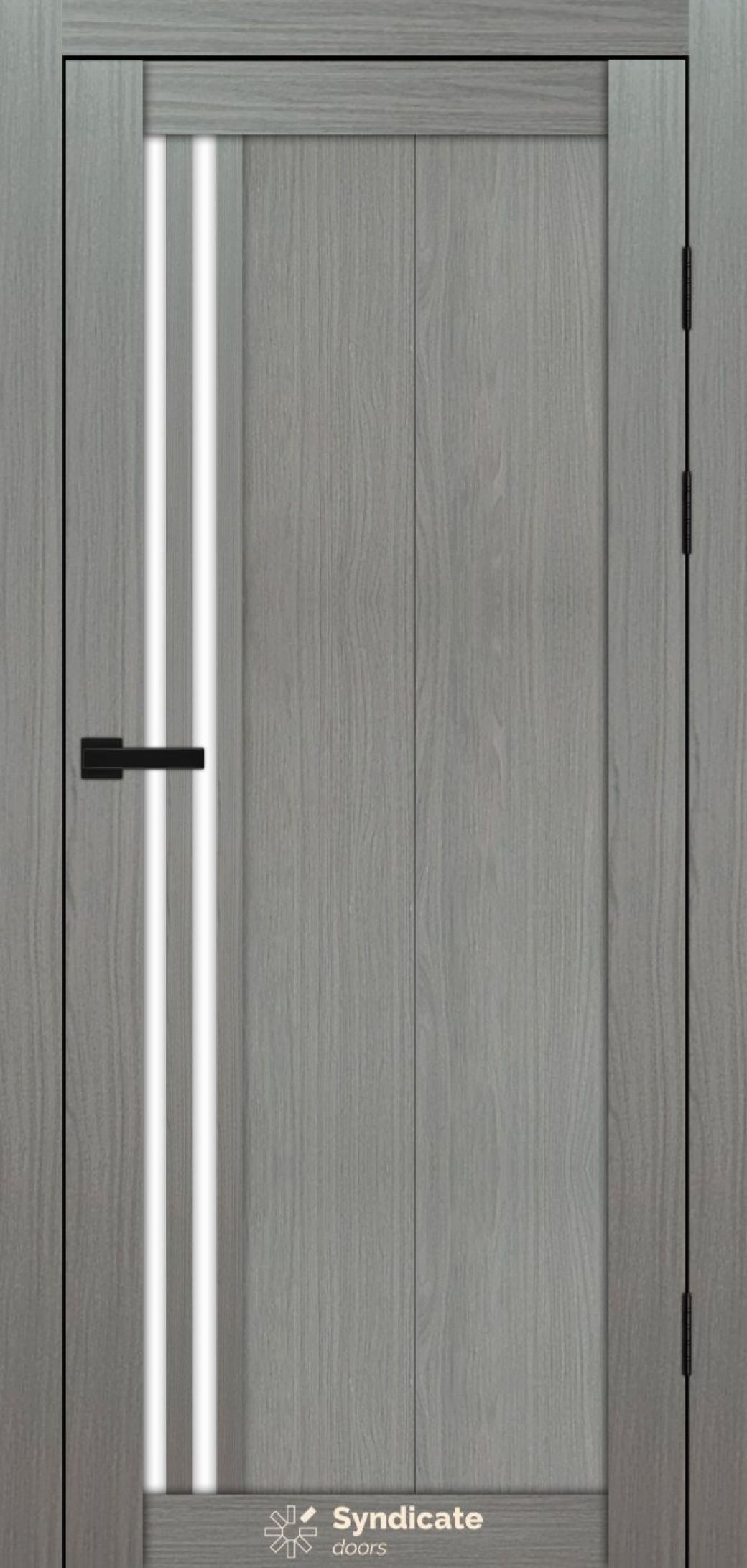 Міжкімнатні двері Syndicate Doors (40 мм)  PVC SD-136 Венге модерна Сатин