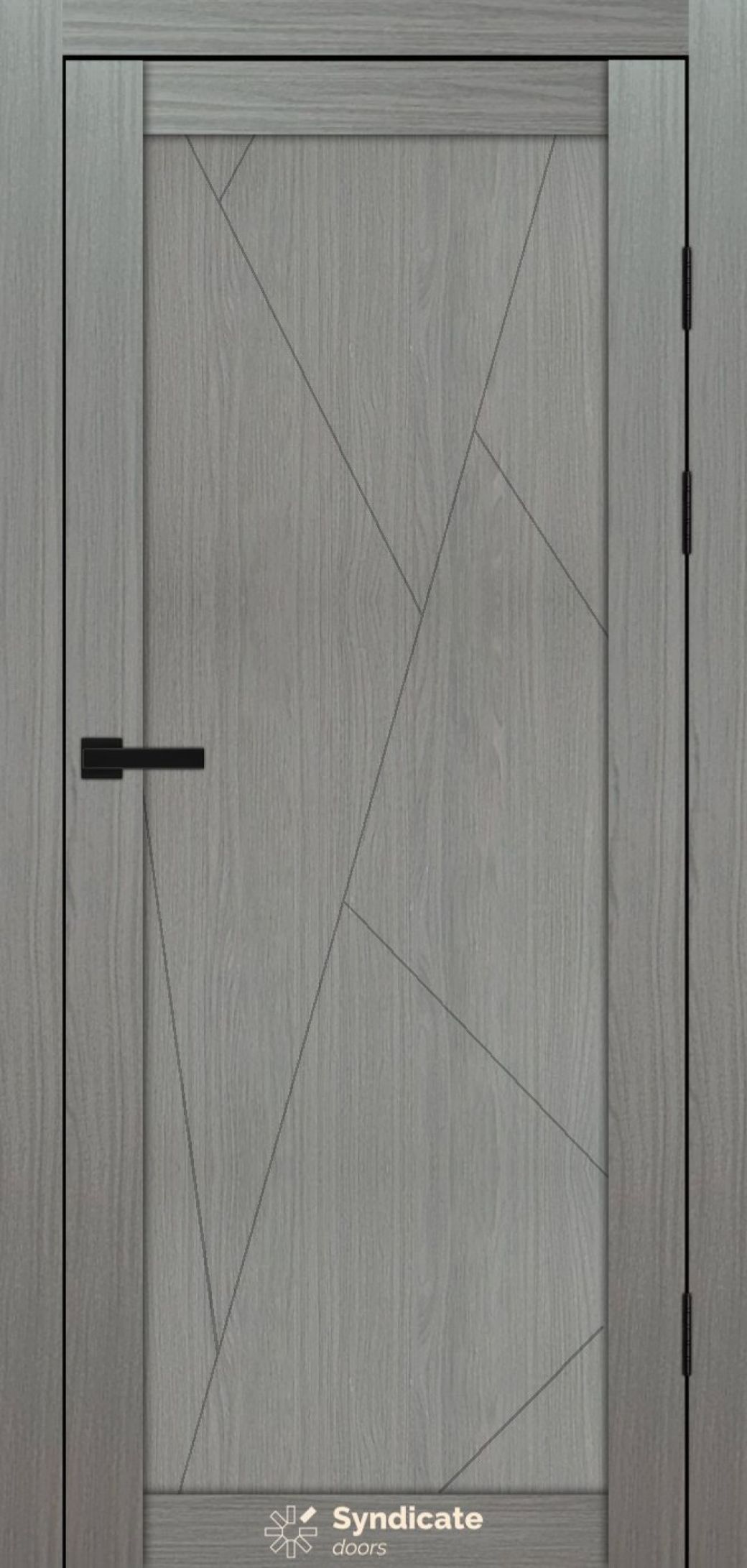 Міжкімнатні двері Syndicate Doors (40 мм)  PVC SD-171 Венге модерна Глухе