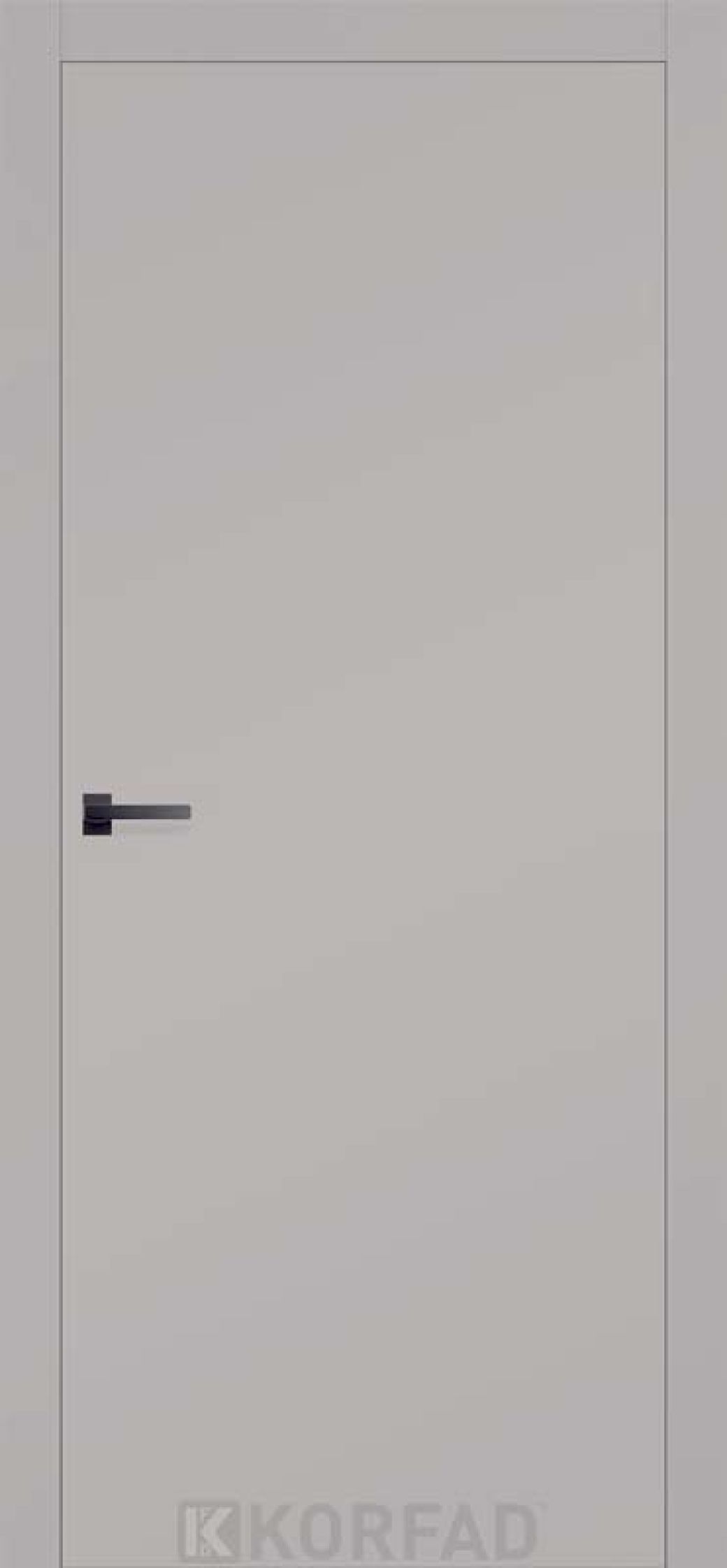 Міжкімнатні двері  Korfad Marion світло-сірий глухі