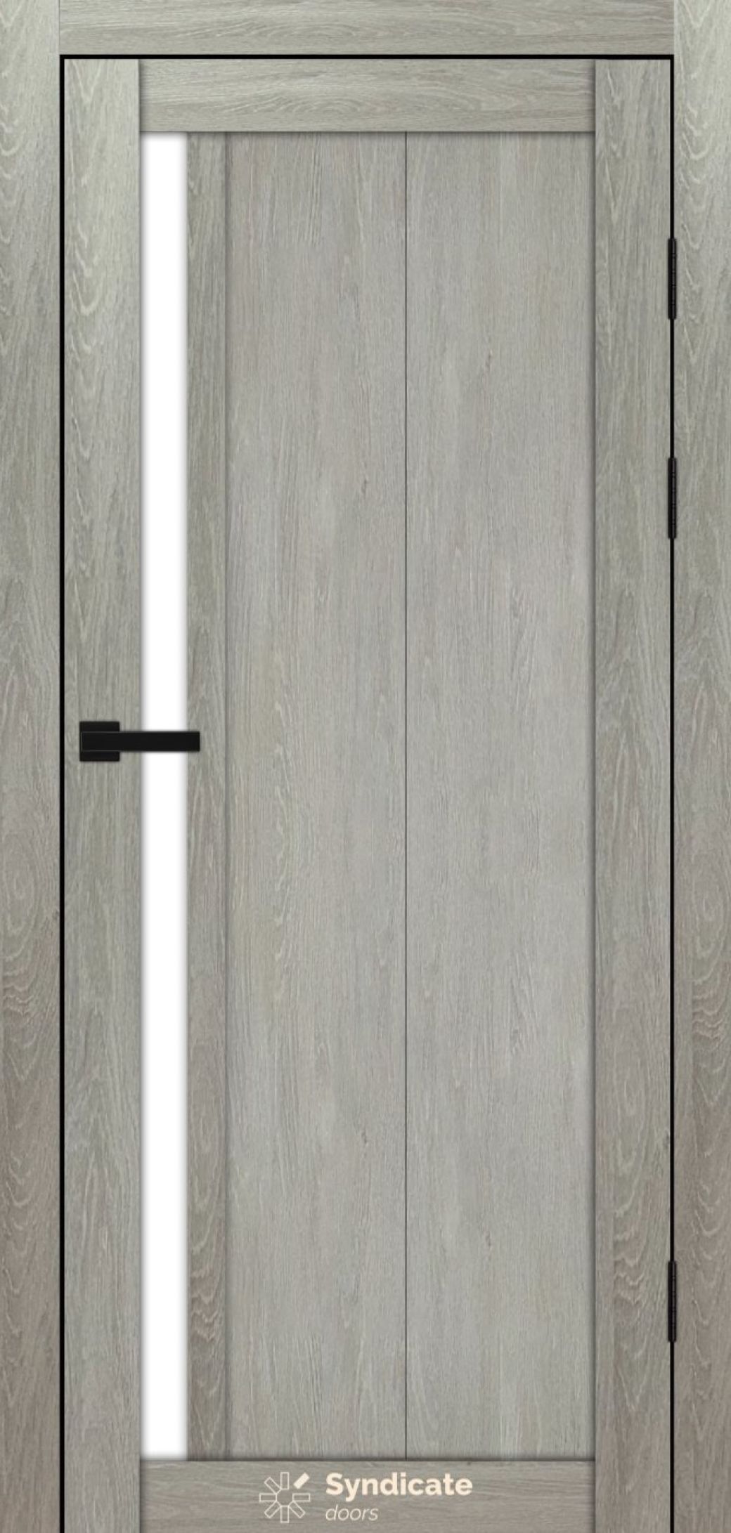 Міжкімнатні двері Syndicate Doors (40 мм)  PVC SD-124 Дуб ровера Сатин