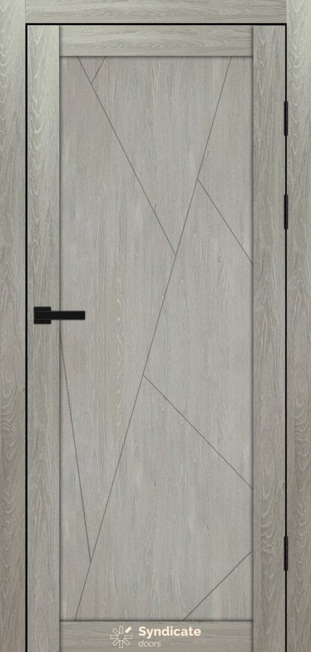 Міжкімнатні двері Syndicate Doors (40 мм)  PVC SD-171 Дуб ровера Глухе