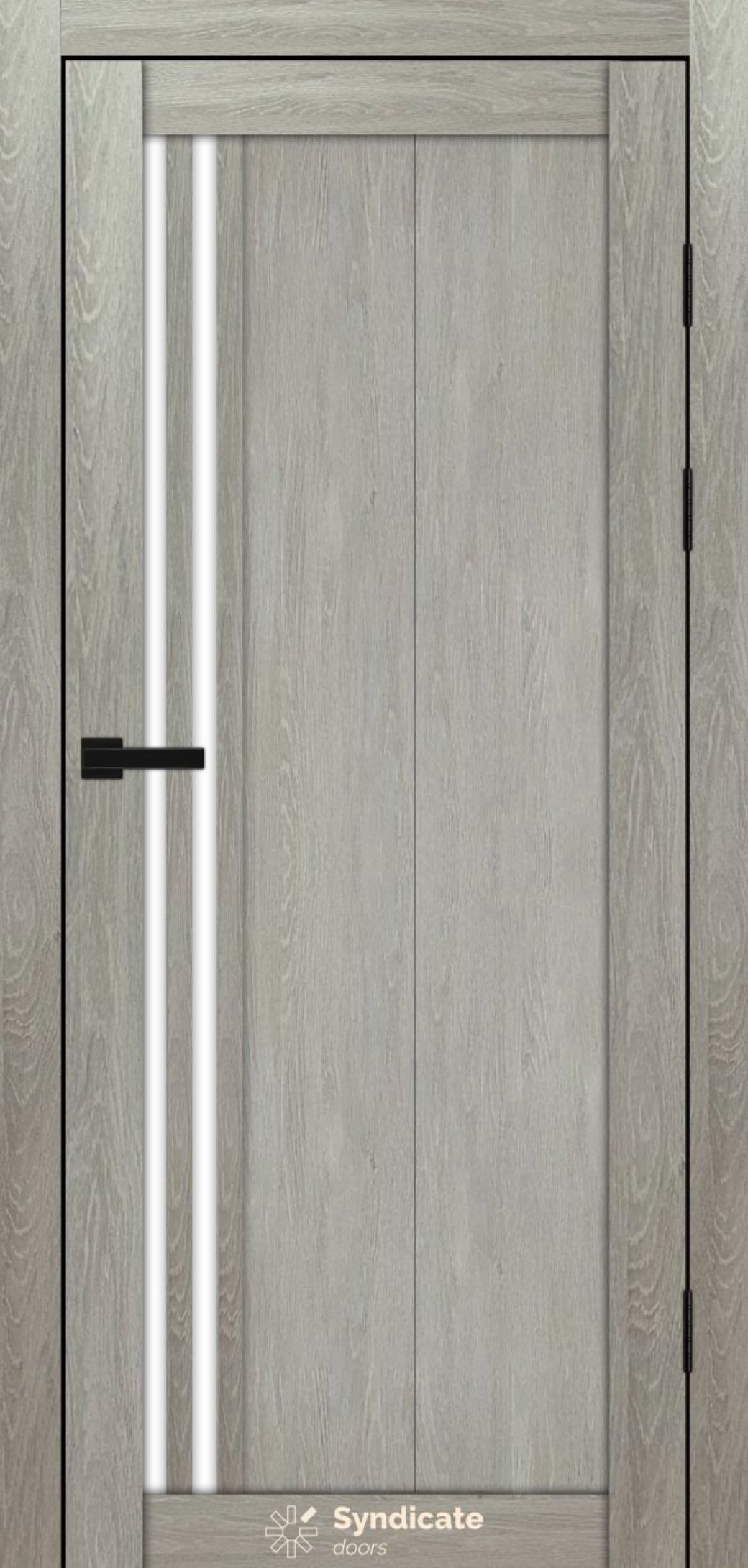 Міжкімнатні двері Syndicate Doors (40 мм)  PVC SD-136 Дуб ровера Сатин
