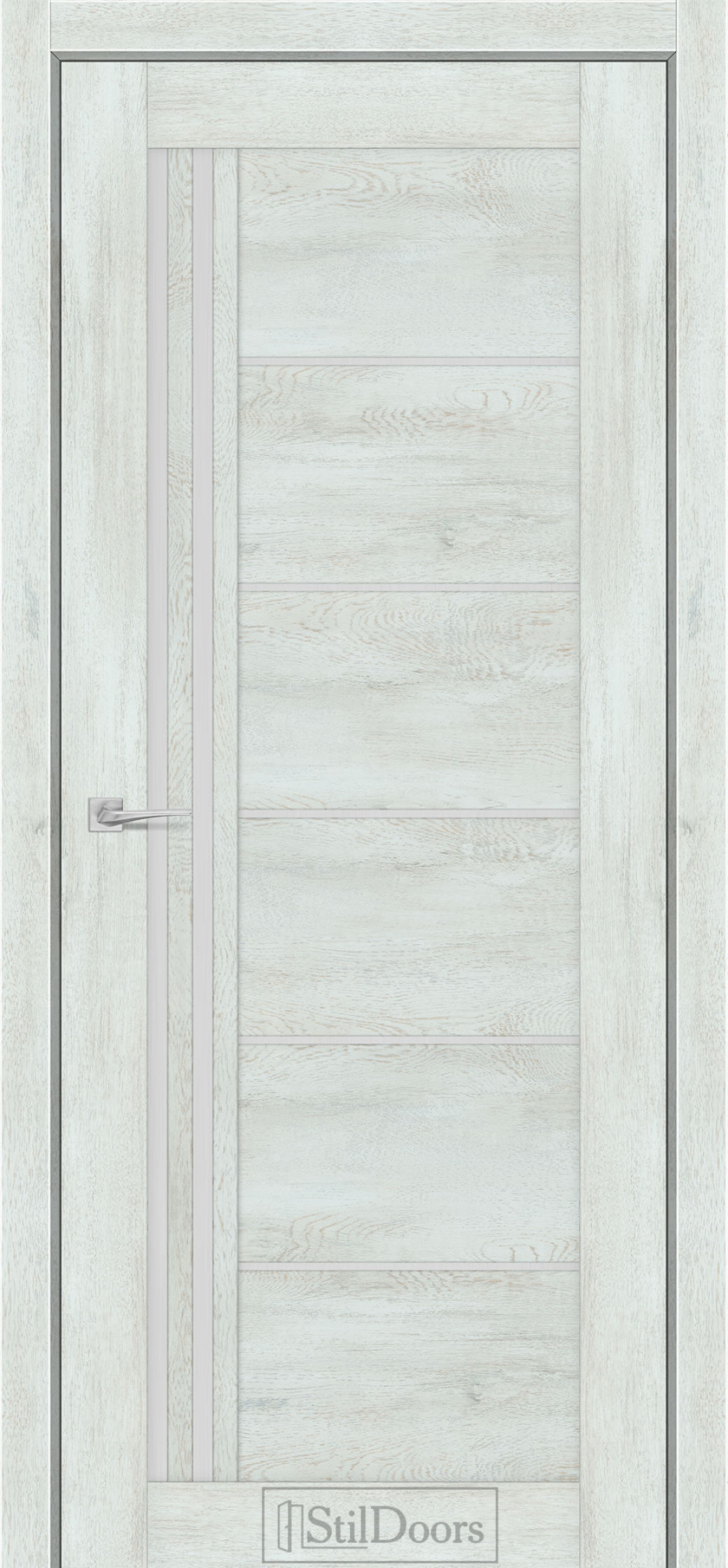 Міжкімнатні Двері StilDoors Vitano (40мм.) Вуд Стайл Сатин білий