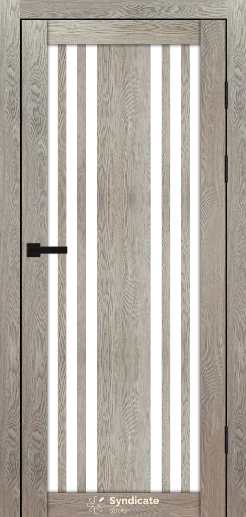 Міжкімнатні двері Syndicate Doors (40 мм)  PVC SD-126 Дуб натуральний Сатин