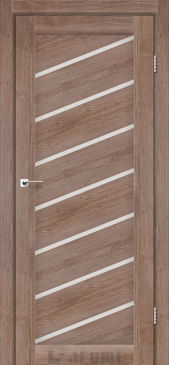 Міжкімнатні двері Darumi Rosalia (40 мм) Горіх бургун Сатин білий