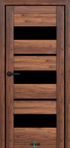 Portalino PL-05 Ecotop (38 мм) Санома марон (екошпон) BLK