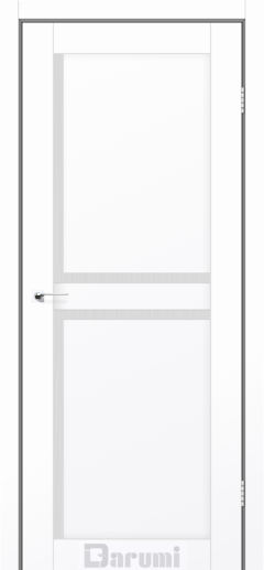 Міжкімнатні двері Darumi Carmen (40мм) Білий матовий Сатин білий