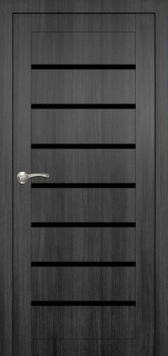 Portalino PL-02 Ecotop (38 мм) Санома темна (екошпон) BLK
