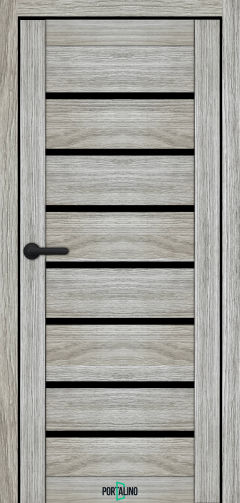 Portalino PL-02 Ecotop (38 мм) Санома гріджо (екошпон) BLK