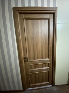 Міжкімнатні двері  Korfad CL-08 зі штапиком дуб браш Глухе