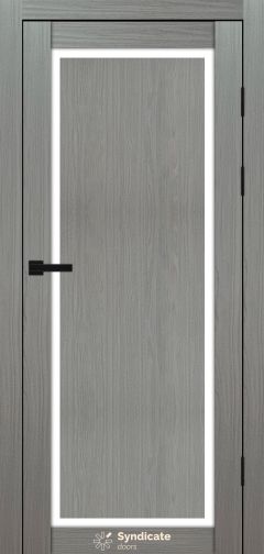 Міжкімнатні двері Syndicate Doors (40 мм)  PVC SD-113 Венге модерна Сатин