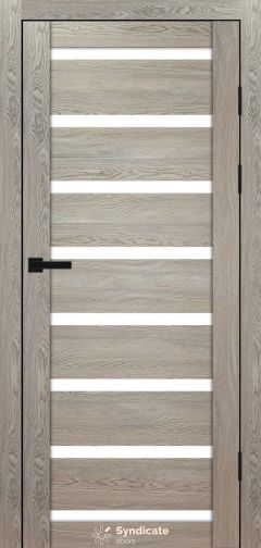 Міжкімнатні двері Syndicate Doors (40 мм)  PVC SD-103 Дуб натуральний Сатин
