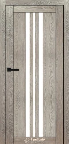 Міжкімнатні двері Syndicate Doors (40 мм)  PVC SD-107 Дуб натуральний Сатин