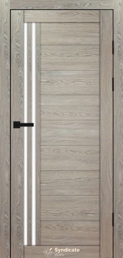 Міжкімнатні двері Syndicate Doors (40 мм)  PVC SD-135 Дуб натуральний Сатин