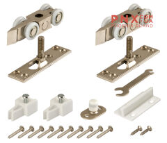 Комплект роликів для розсувних дверей DIY Comfort 80/4 kit (877+882) ARMADILLO (Раздвижные системы)