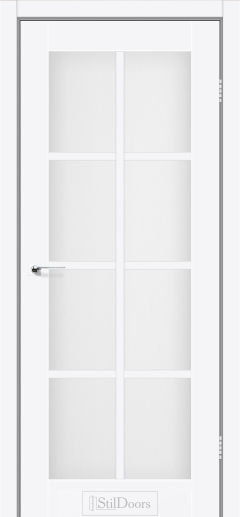 Міжкімнатні Двері StilDoors Vietnam (40мм.) Білий Мат (Поліпропілен) Сатин білий