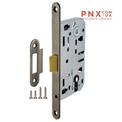 Корпус врізного замка LH 85-50 P AB (бронза) Box ARMADILLO (для легких дверей)